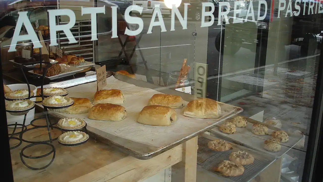Artisan bread and pastries
